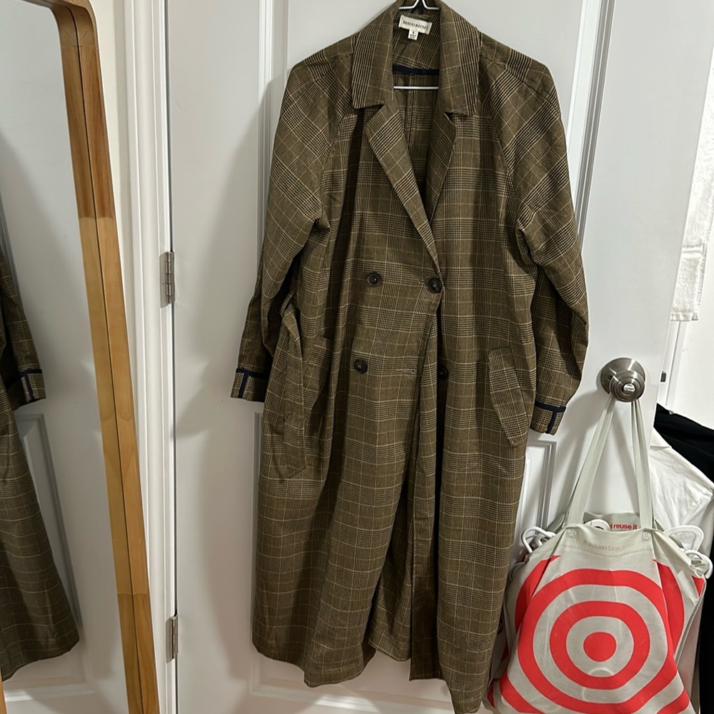 Dance and marvel trench coat